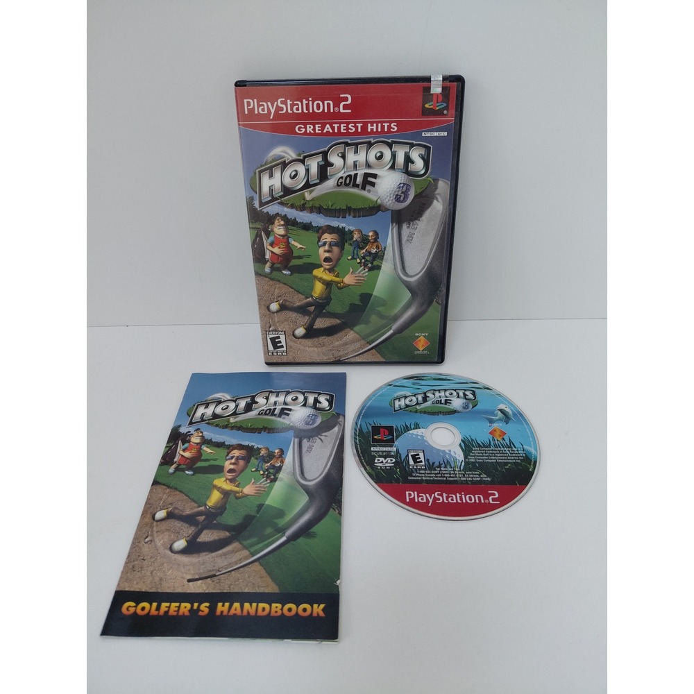 Hotโ Shots Golf 3 Sony PlayStation 2 PS2 Greatest Hits CIB Manual Complete